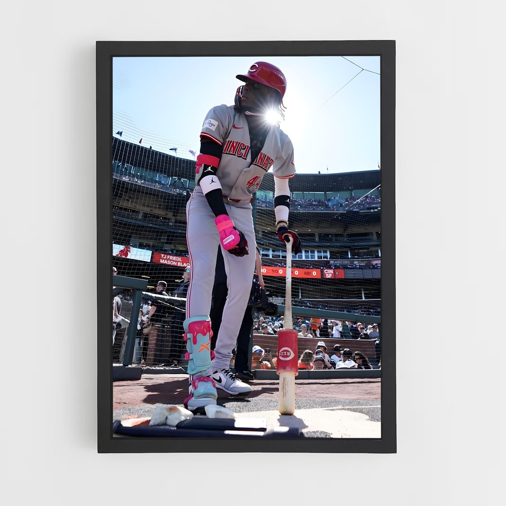Poster Cincinnati reds – affiche Baseball (vue 2)